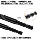 Kit de Brocas Para Porcelanato, Vidro e Cerâmica [COMPRE 5 LEVE 7 + BRINDE]