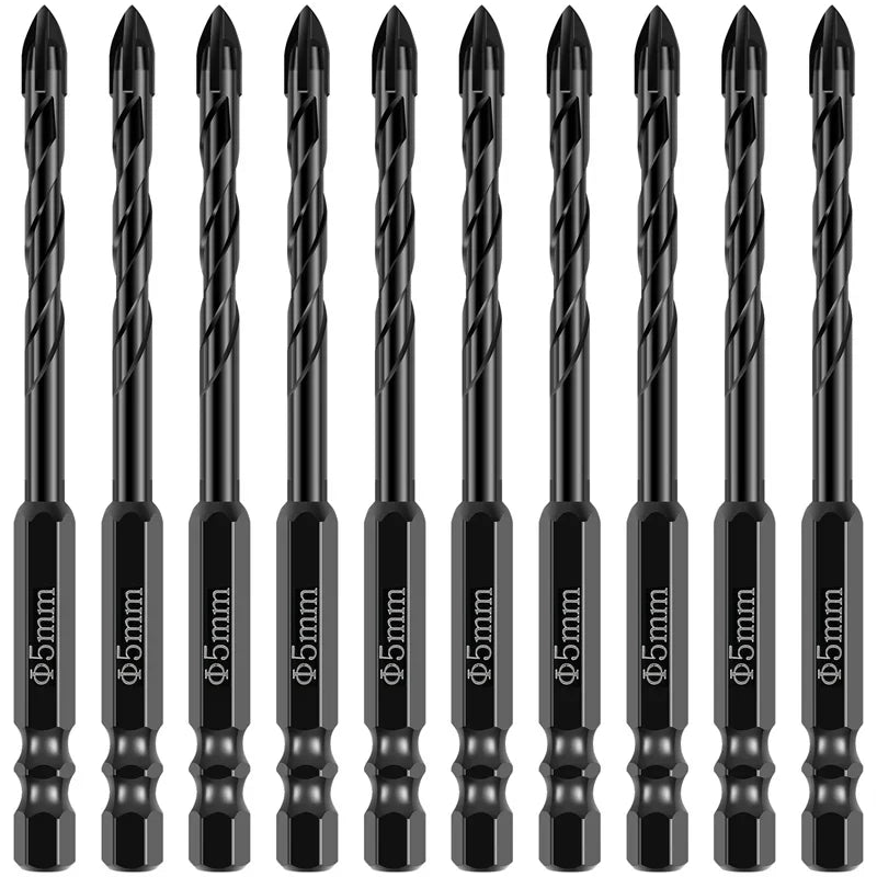 Kit de Brocas Para Porcelanato, Vidro e Cerâmica [COMPRE 5 LEVE 7 + BRINDE]