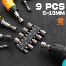 Kit 09 Soquetes Canhão para Parfusadeira