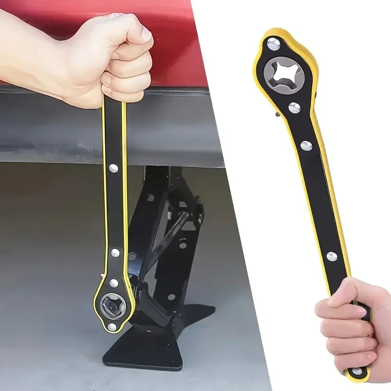 Chave de Catraca Para Macaco Hidráulico +ADAPTADOR GRÁTIS