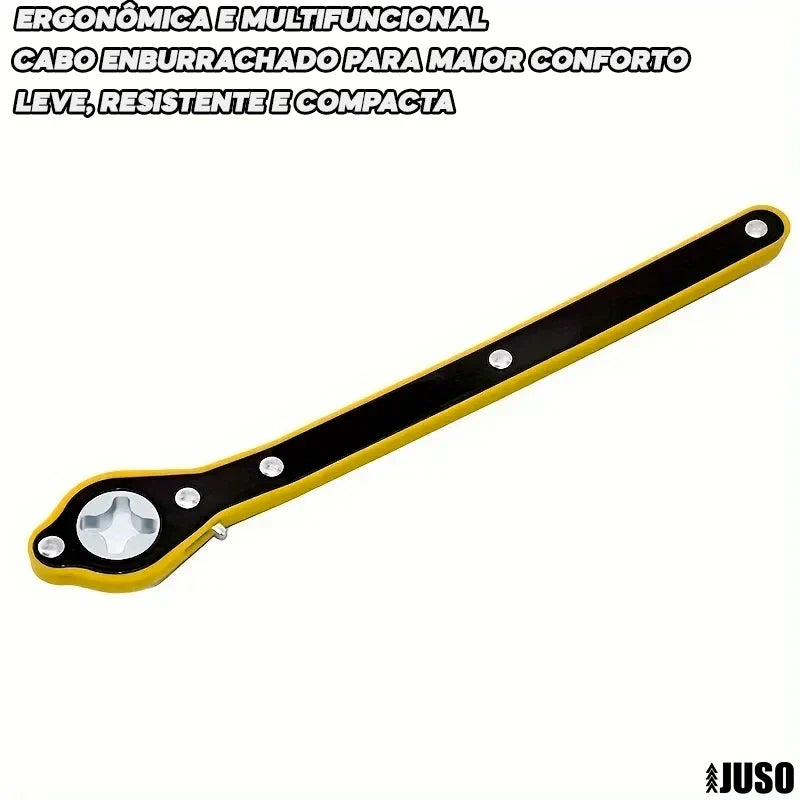 Chave de Catraca Para Macaco Hidráulico +ADAPTADOR GRÁTIS