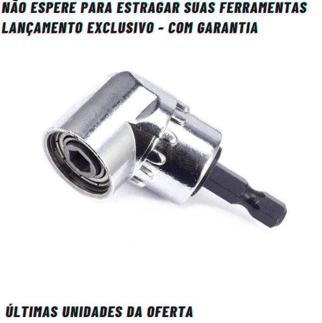 Adaptador de Broca Angular 105°- Magnético e Funcional + Brinde