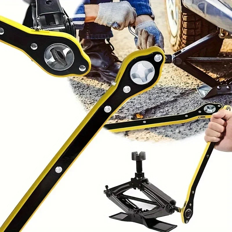 Chave de Catraca Para Macaco Hidráulico +ADAPTADOR GRÁTIS