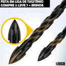 Kit de Brocas Para Porcelanato, Vidro e Cerâmica [COMPRE 5 LEVE 7 + BRINDE]