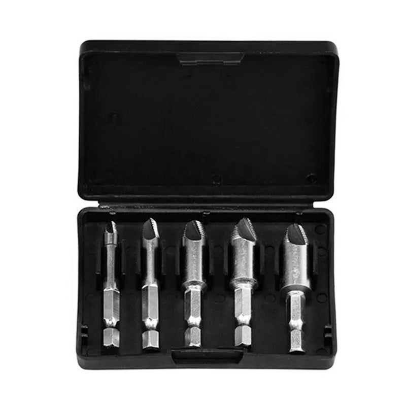 Extractor Drill - Kit 5 Extrator de Parafusos Danificados