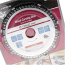 Placa de corrente para rebarbadora