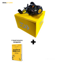 Carretilha de Pesca Daiwa 7.2:1 Anti Cabeleira  + Brinde Exclusivo