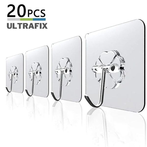 Gancho de parede adesivo Extra Forte - 20 PCS